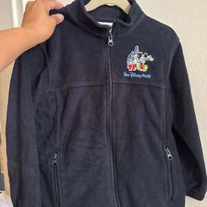 Disney Parks Navy Fleece Jacket (3T)